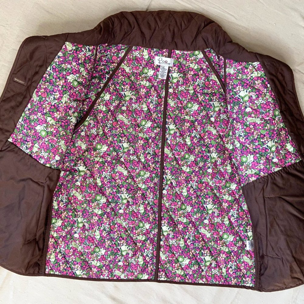 Lilly Pulitzer Lightweight Quilted Button Jacket-S - Picture 7 of 9